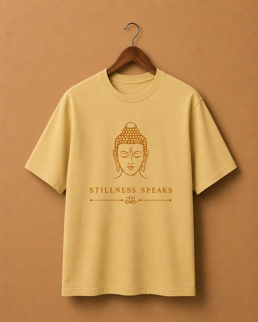 Stillness Speaks – Buddha Unisex T-shirt