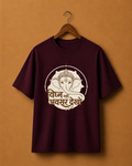 Lord Ganesha Circle Emblem Unisex T-shirt