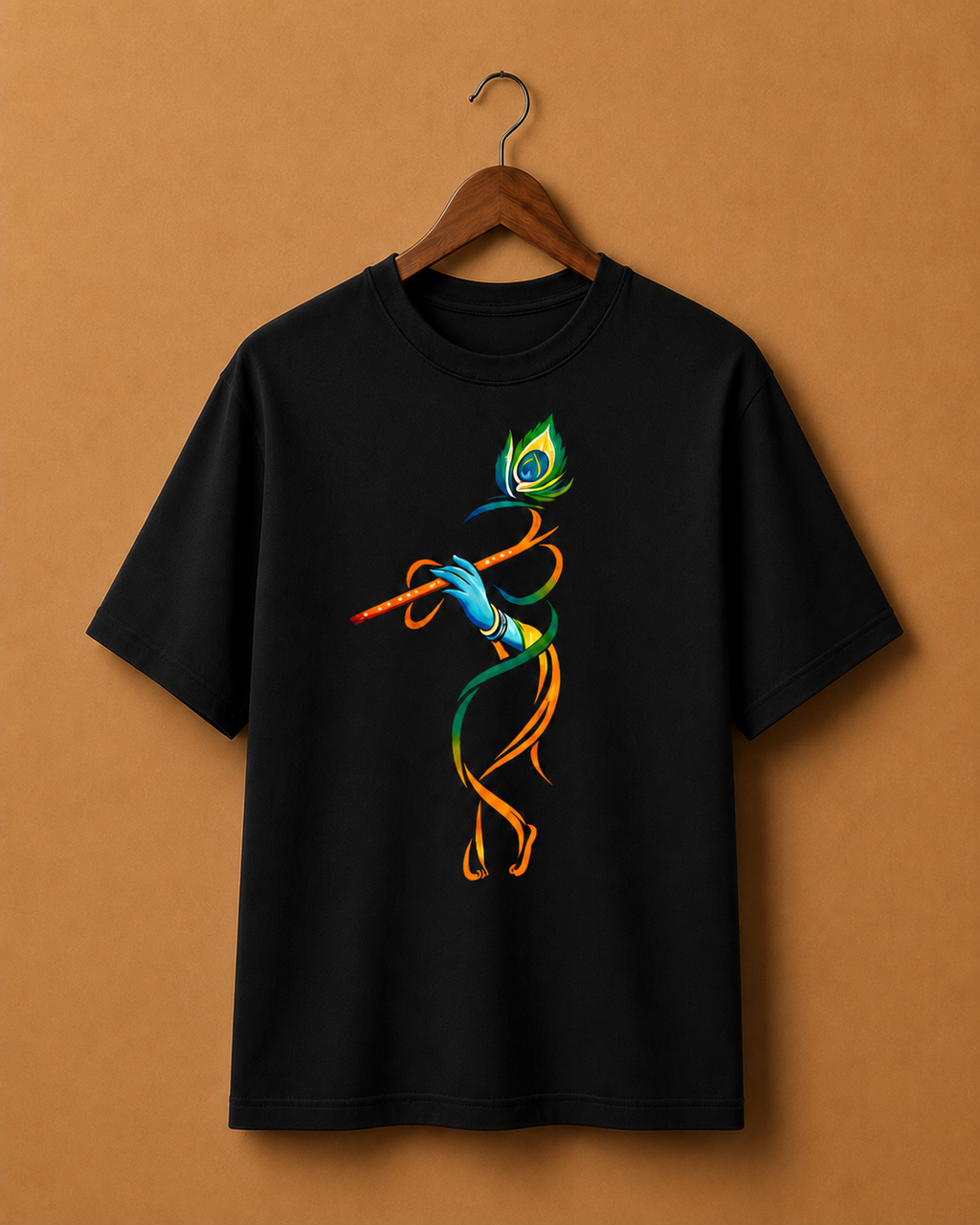 Divine Flute – Krishna Unisex T-shirt