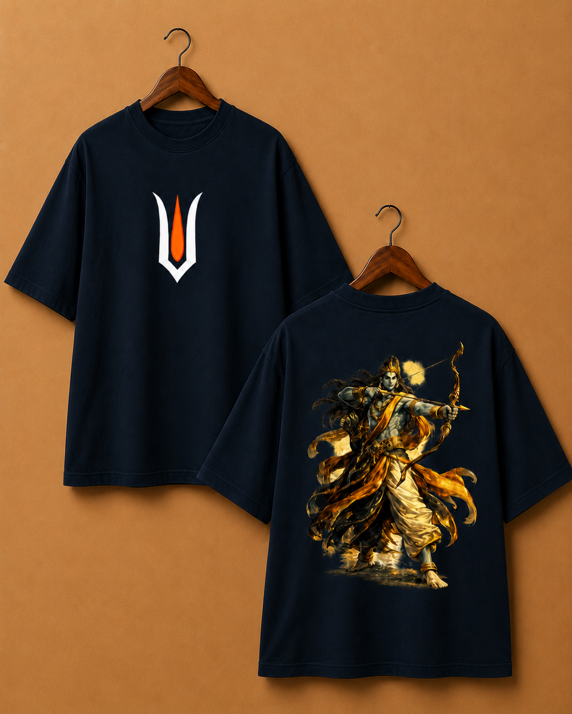 Prabhu Ram – Divine Warrior Unisex Oversize T-shirt