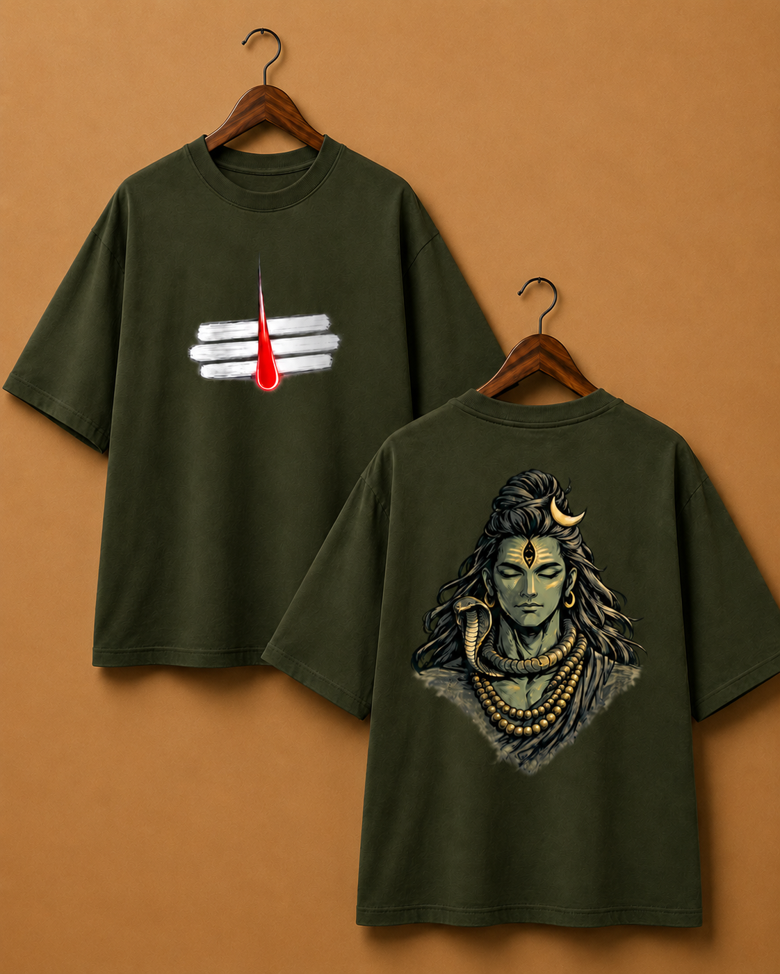 Mahadev – Eternal Stillness Oversize Unisex T-shirt